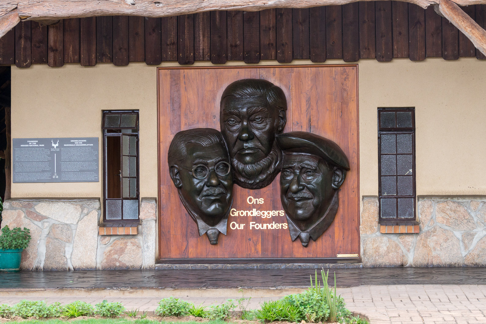 20161113 133601 Gründer des Krüger NAtionalparks   Paul Kruger, Paul Bester, James Stevenson Hamilton